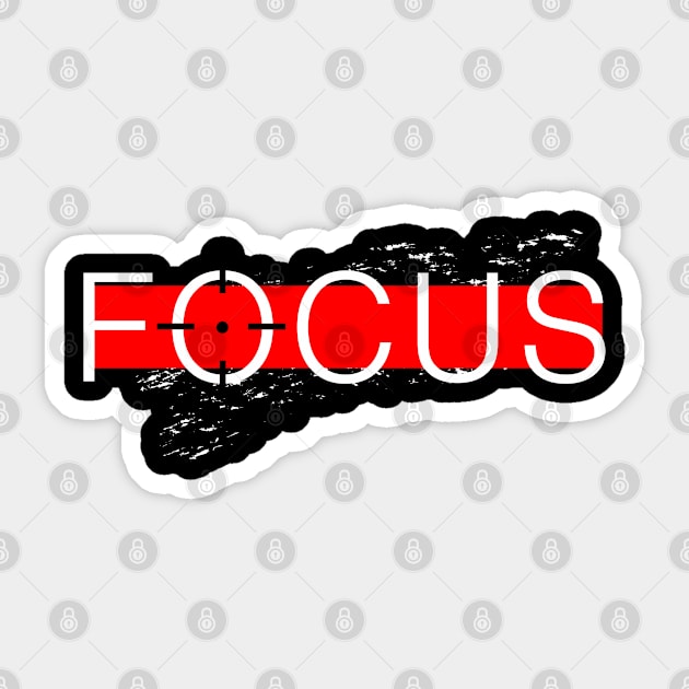 FOCUS Sticker by Soozy 